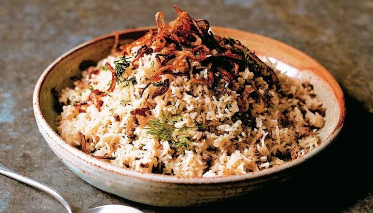 الدجاج بالزعفران (وجبة هندية)