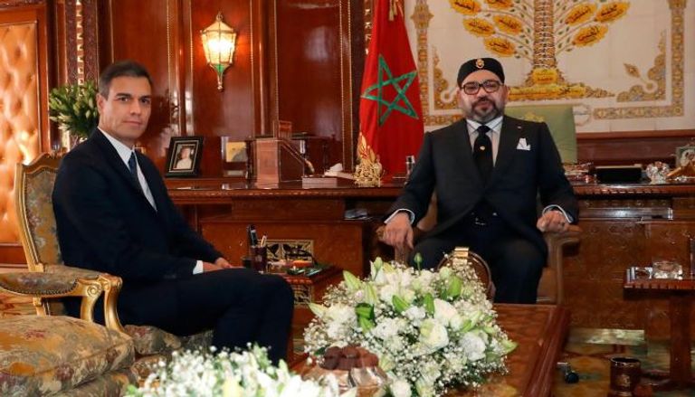 الملك محمد السادس يستقبل بيدرو سانشيز رئيس الحكومة الإسبانية - أرشيفية