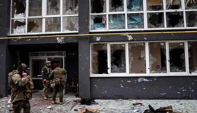 جنود أوكران في ساحات القتال