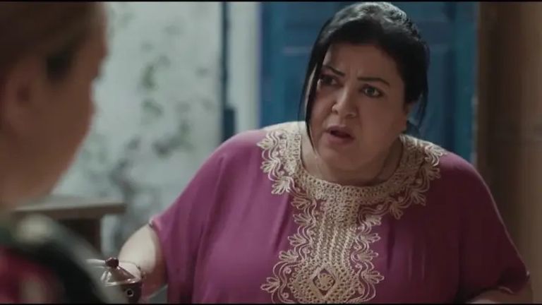 مشهد من مسلسل براءة