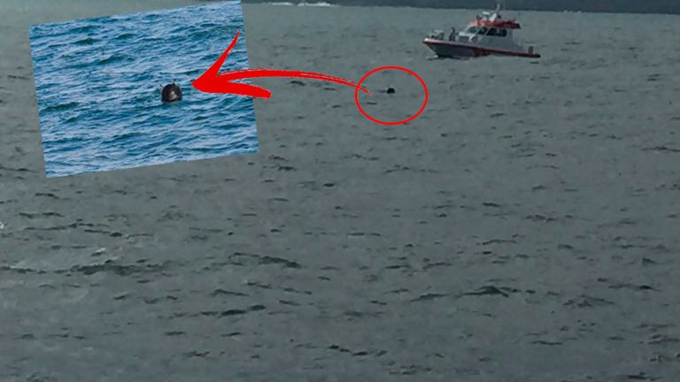 عنصران من قوات الدفاع يحاوطان اللغم