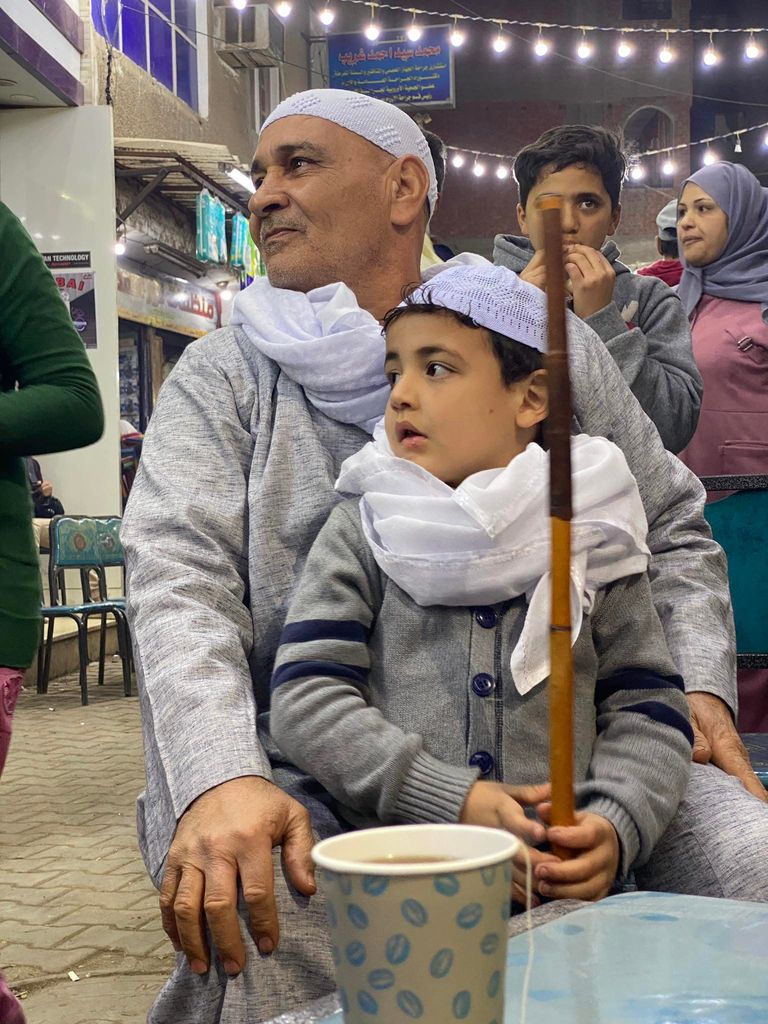 مجسم لمسجد في إحدى قرى مصر