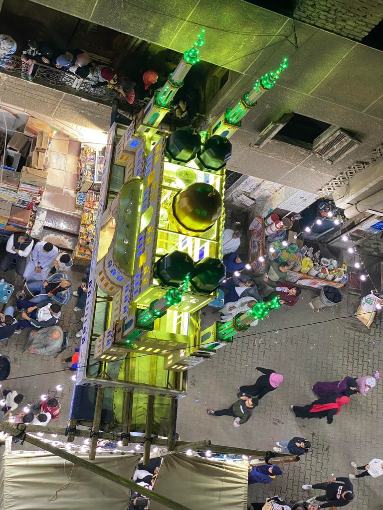 مجسم لمسجد في إحدى قرى مصر