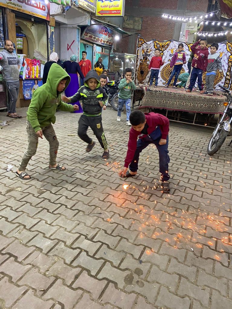 مجسم لمسجد في إحدى قرى مصر