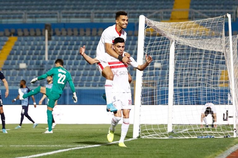 انتصار ثمين للزمالك على بيراميدز في الدوري المصري