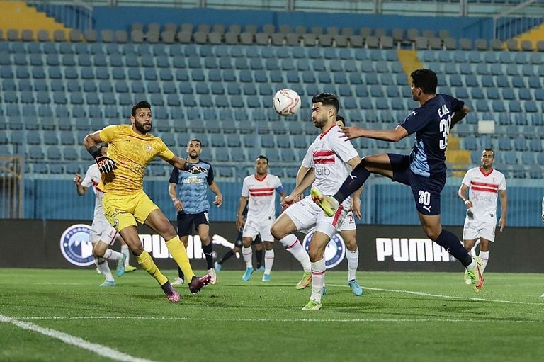 من مباراة الزمالك وبيراميدز من مباراة الزمالك وبيراميدز