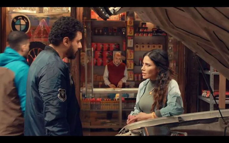 عمرو سعد وأسماء أبو اليزيد في "توبه"