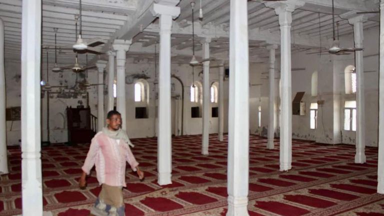 أحد مساجد اليمن 