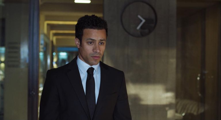 آسر ياسين من مشهد من المسلسل