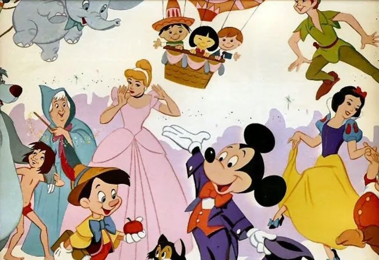 أول فيلم ملون والت ديزني