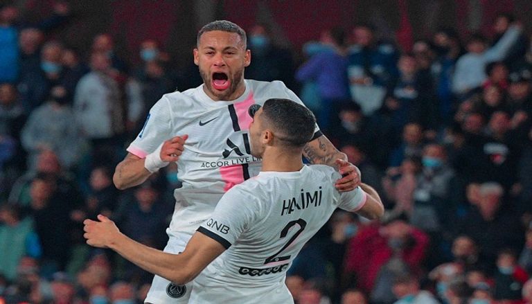 حكيمي ونيمار