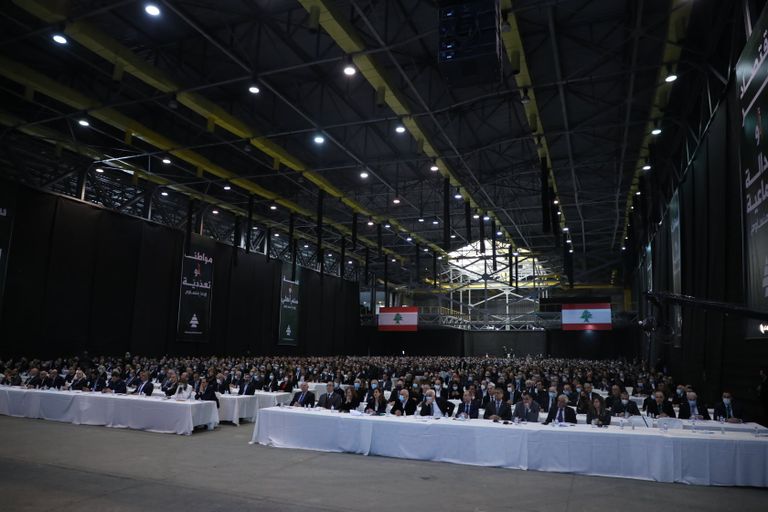 رئيس حزب الكتائب اللبنانية سامي الجميل