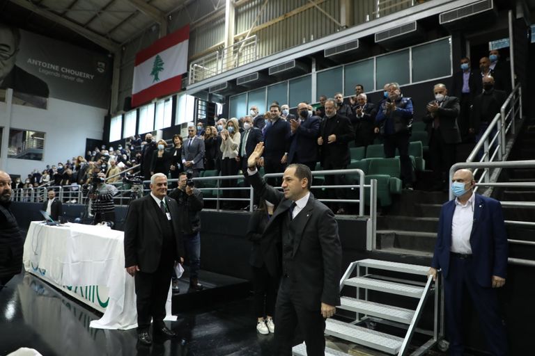 رئيس حزب الكتائب اللبنانية سامي الجميل