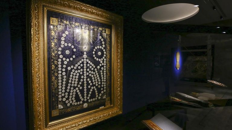 أردوغان خلال افتتاح متحف الحضارات الإسلامية في إسطنبول