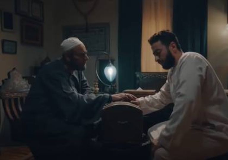مشهد من مسلسل المداح 2- أسطورة الوادي