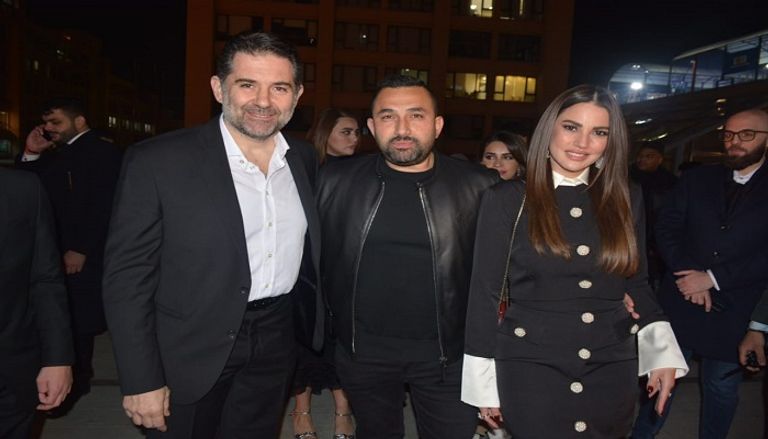 درة مع المخرج عثمان أبولبن - أرشيفية