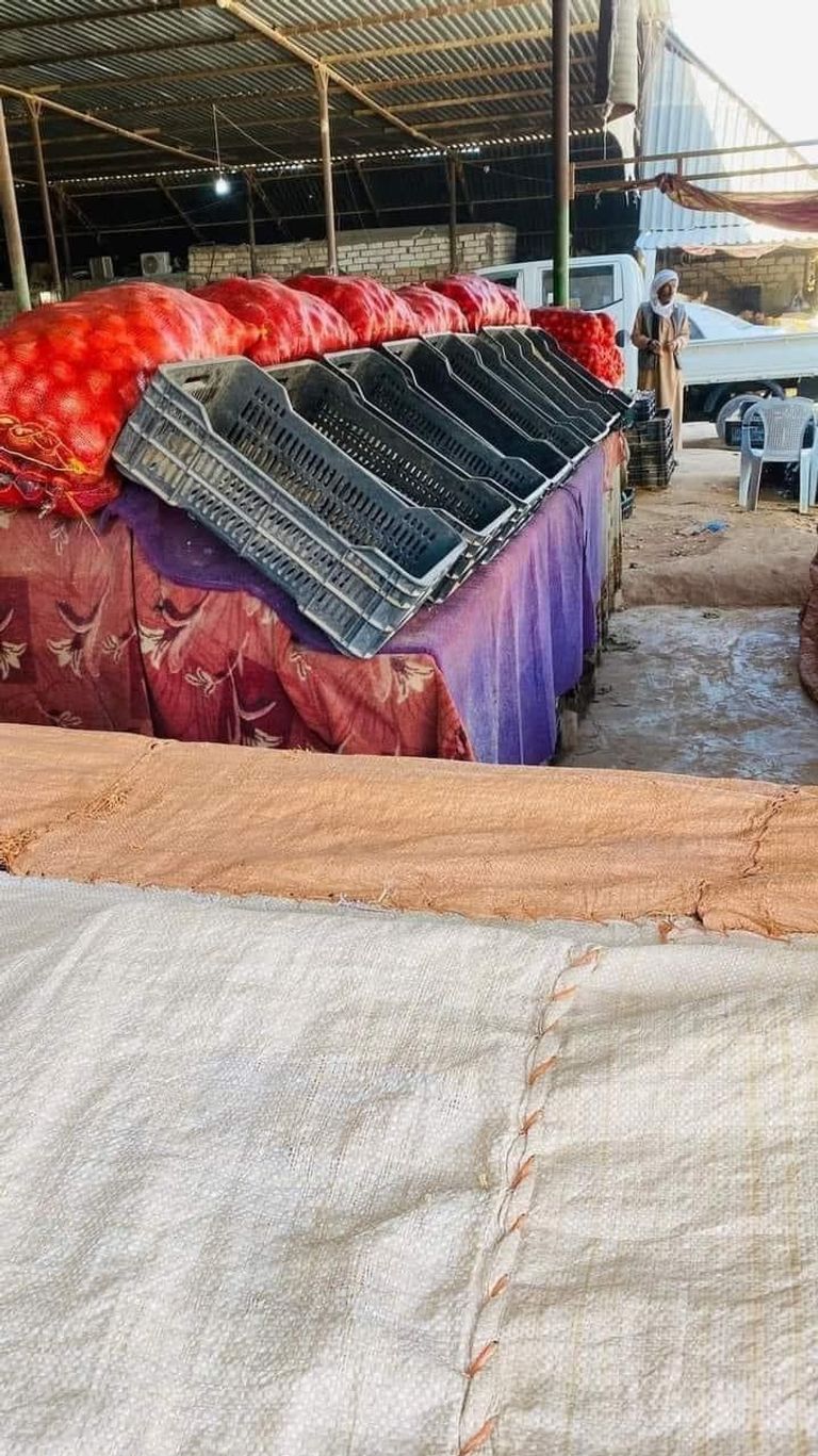 إضراب تجار الخضراوات في إجدابيا الليبية