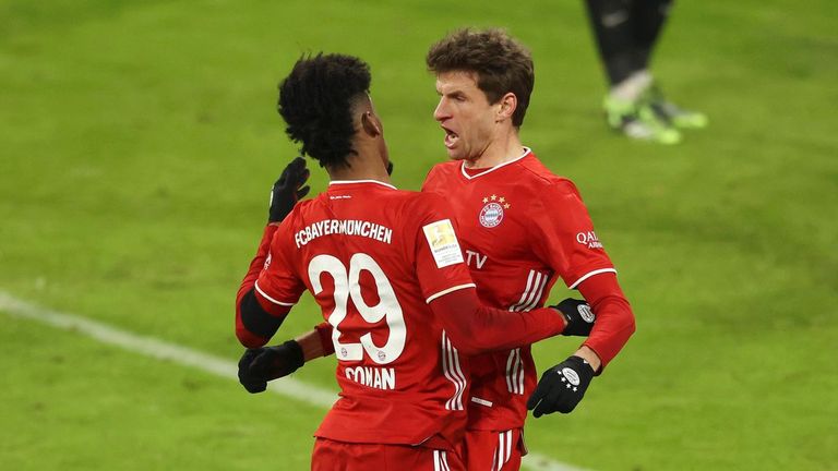 مولر وكومان بايرن ميونخ ضد بروسيا دورتموند - أرشيفية