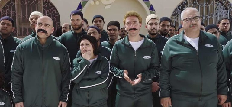 مشهد من مسلسل الكبير أوي الجزء الـ6