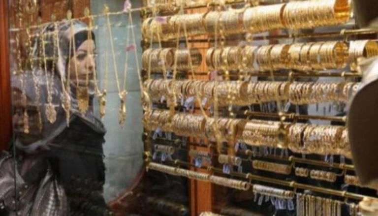 منفذ لبيع الذهب في سوريا - أرشيفية