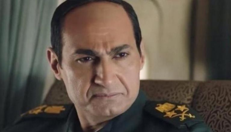 ياسر جلال في دور الرئيس المصري