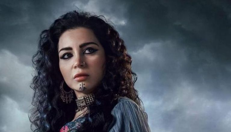 الفنانة مي عز الدين في مسلسل جزيرة غمام