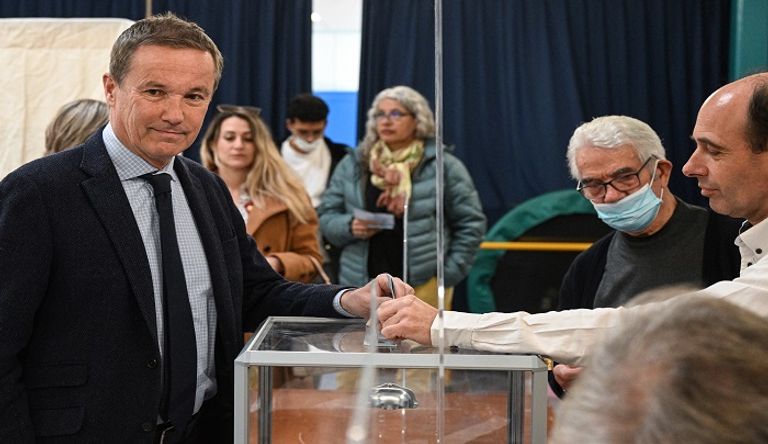 صورة تجمع مرشحي الرئاسة الفرنسية - وكالة الأنباء الفرنسية