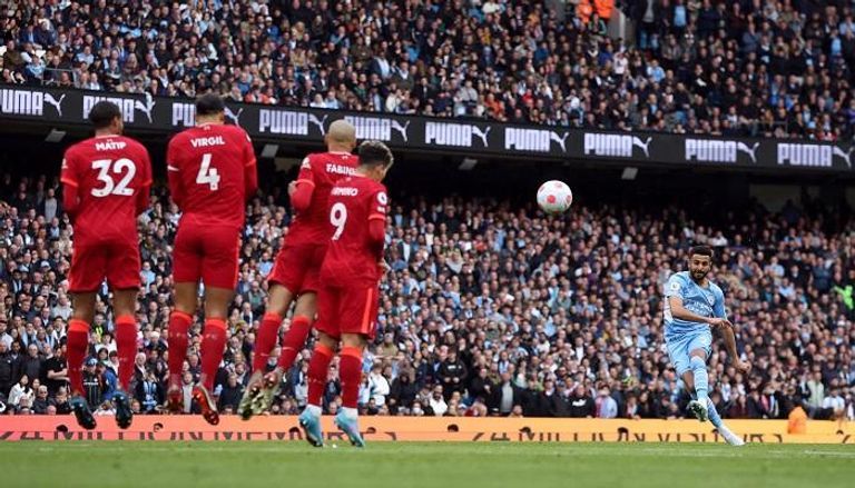 محرز ضد ليفربول