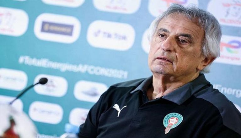 وحيد خليلوزيتش، مدرب منتخب المغرب