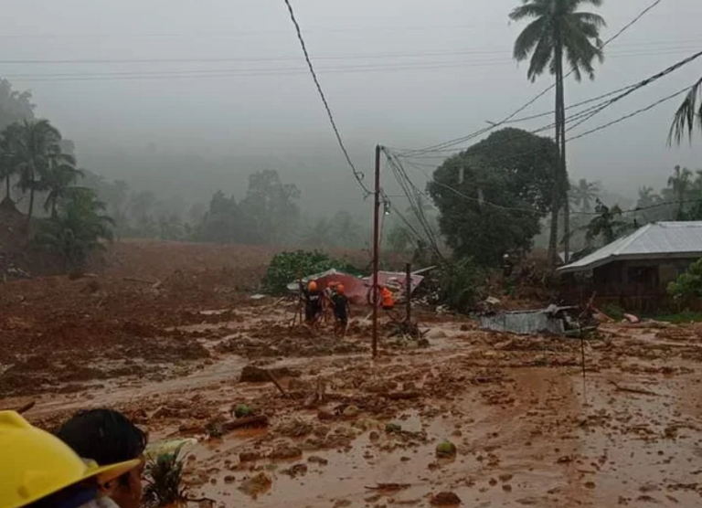 آثار  العاصفة الاستوائية "ميجي" في الفلبين