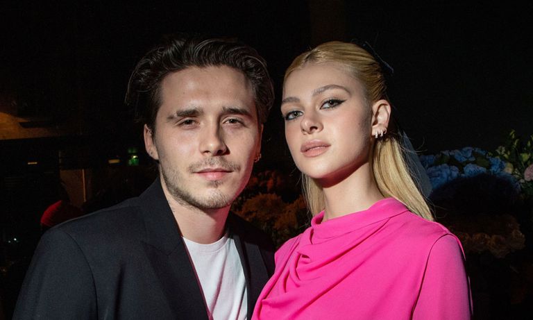 العروسان بروكلين بيكهام ونيكولا بيلتز