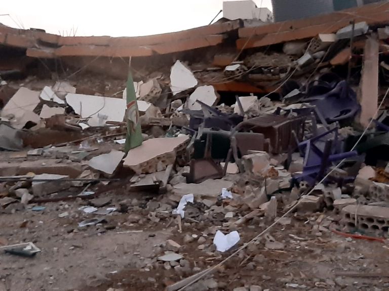 انفجار في بلدة بنعفول جنوب لبنان