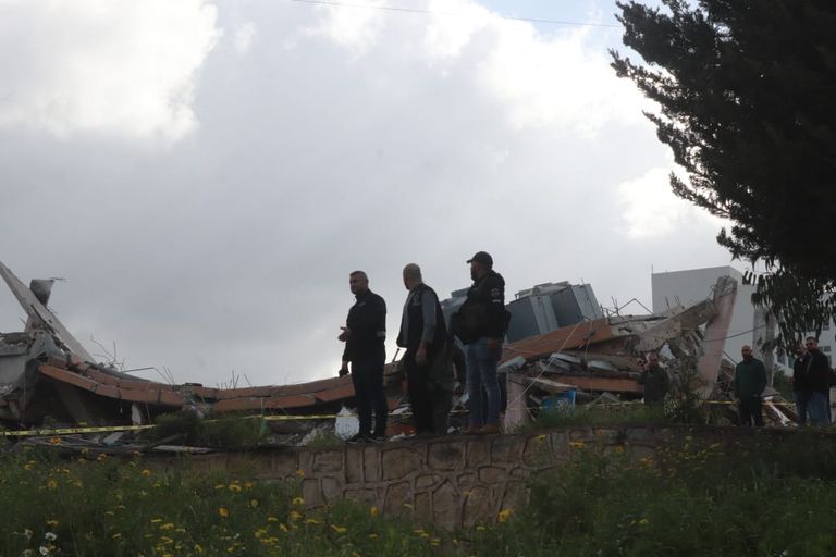 انفجار في بلدة بنعفول جنوب لبنان