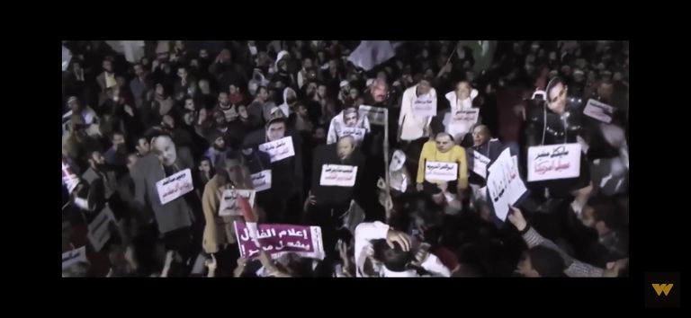 شخصية القيادي السلفي المتطرف حازم أبو إسماعيل كما ظهرت في المسلسل