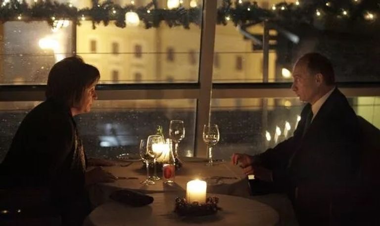 الرئيس الروسي فلاديمير بوتين وطليقته ليودميلا بوتينا