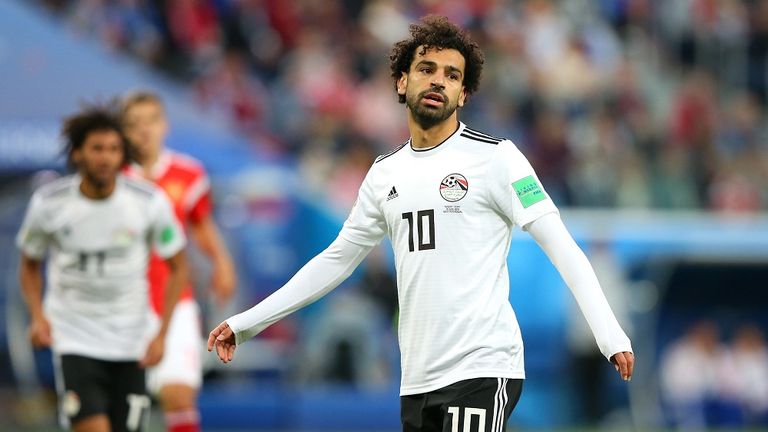 محمد صلاح نجم منتخب مصر