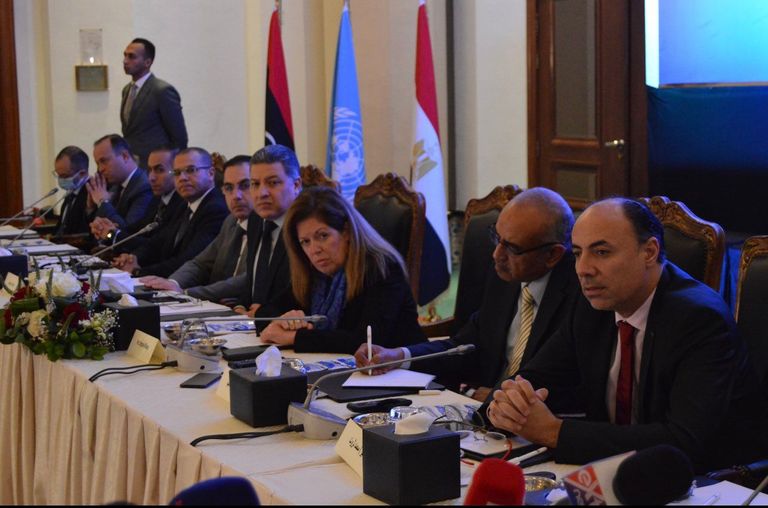 اجتماع لجنة المسار الدستوري الليبي بالقاهرة