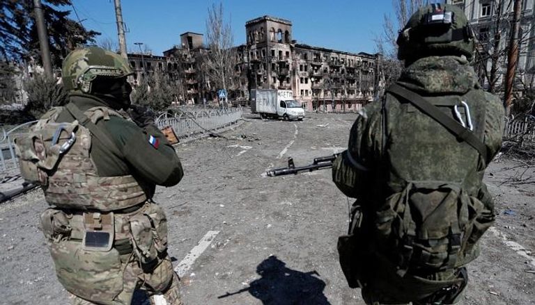 عناصر من القوات الروسية في أوكرانيا- رويترز