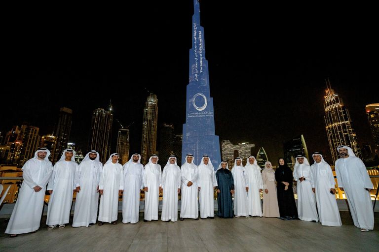 احتفالية بمناسبة تداول أسهم "ديوا" في سوق دبي المالي