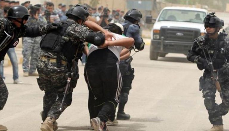 عنصر من تنظيم داعش في قبضة القوات العراقية
