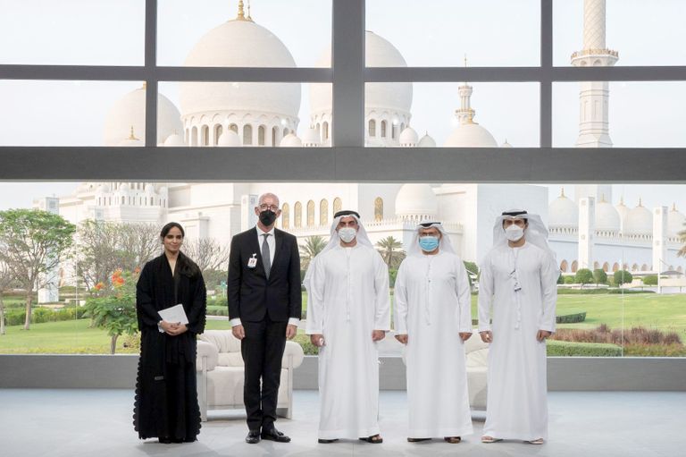 جانب من المحاضرة "الأمن والاستقرار من منظور دولة الإمارات"