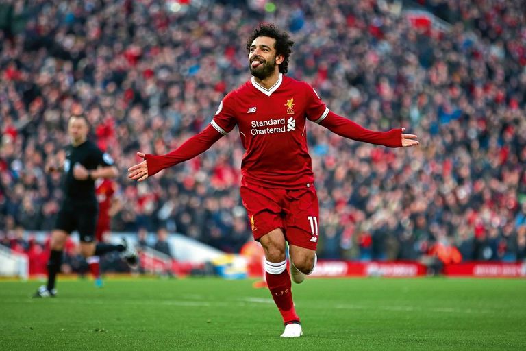 محمد صلاح نجم فريق ليفربول ومنتخب مصر محمد صلاح نجم ليفربول
