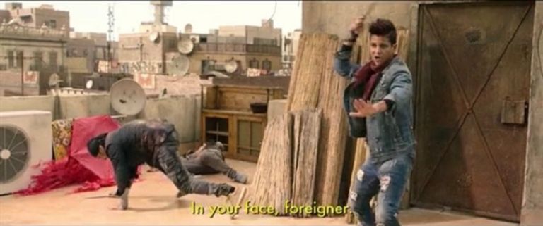 أحمد داش في مشهد من المسلسل