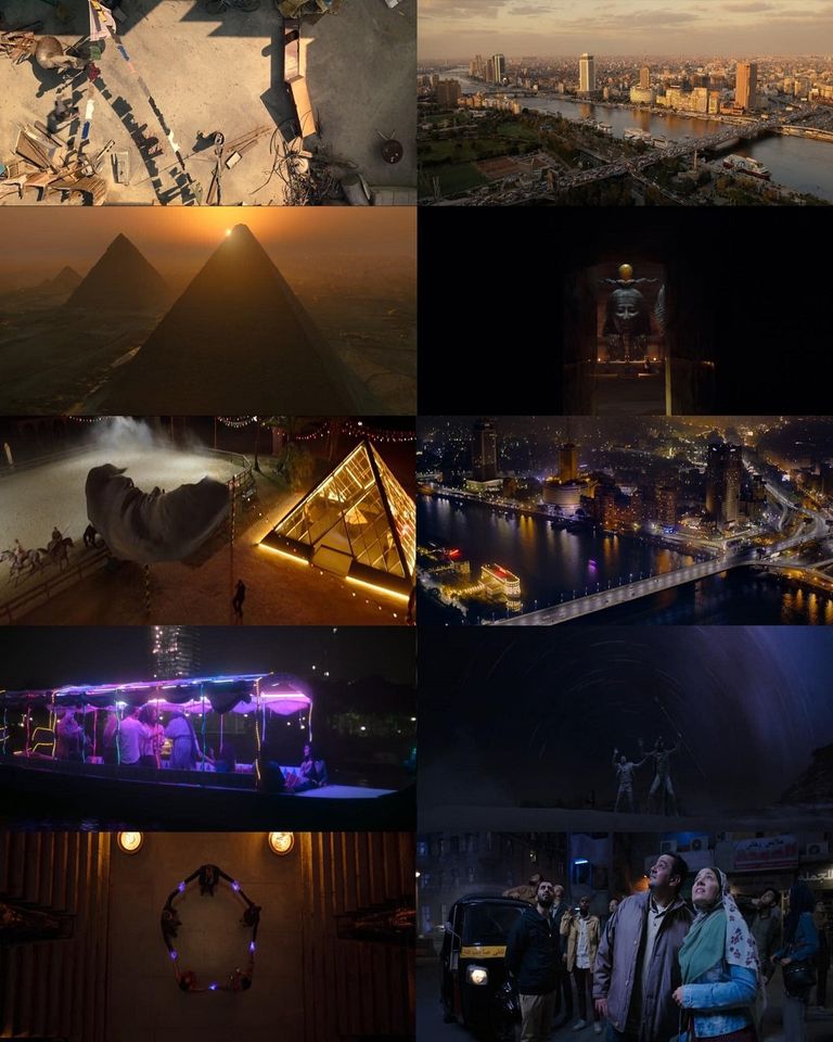 مشاهد من القاهرة في مسلسل  Moon Knight 