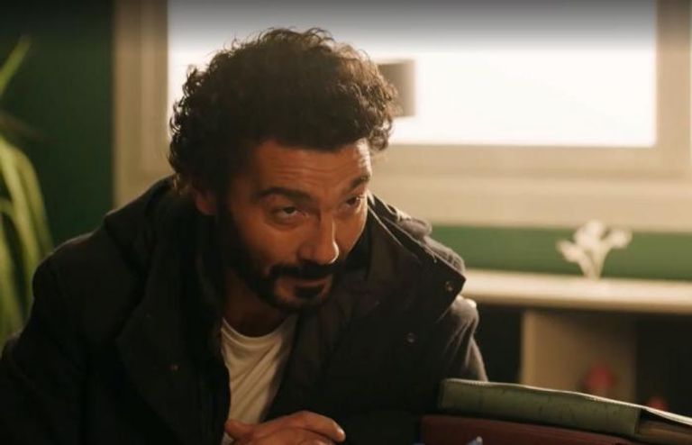 مشهد من مسلسل راجعين يا هوى