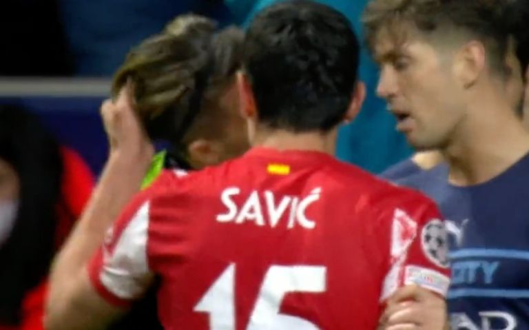 سافيتش وجريليش صدام لاعبي مان سيتي وأتلتيكو