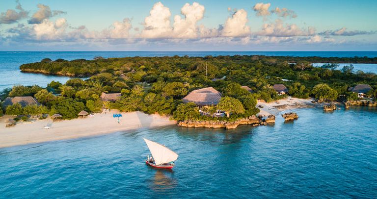 شاطئ جزيرة Mnemba Island 