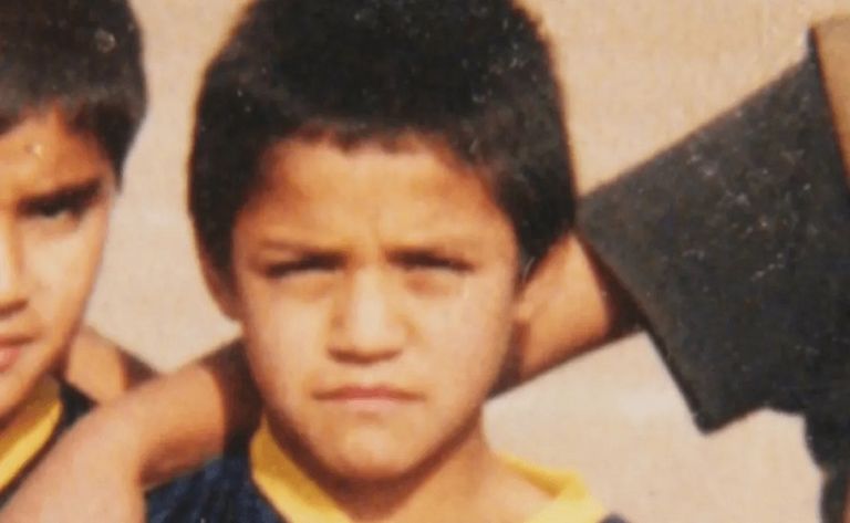 أليكسيس سانشيز طفلا