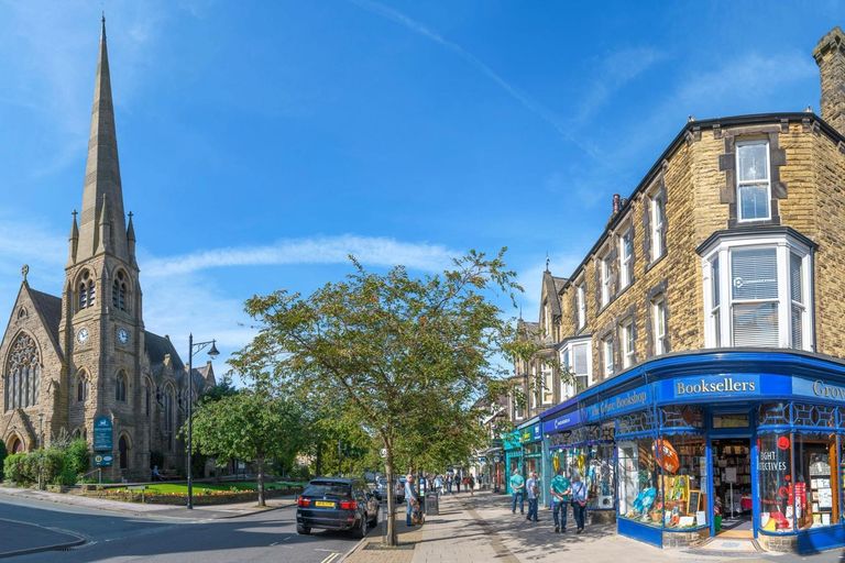 Ilkley, West Yorkshire منطقة Ilkley التي تقع في مقاطعة يوركشاير