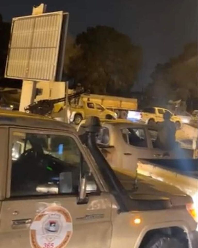 مليشيات تحتشد بالعاصمة الليبية طرابلس